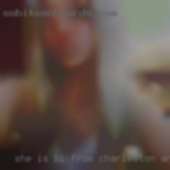 She is from Charleston, Arkansas bi and I am straight.